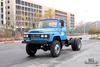 Dongfeng Four Wheel Drive Tipper Truck Chassis _170hp Blue 4*4 Single Row Pointed Head Dump Truck Chassis Mining Trucks Chassis_Export Special Vehicle