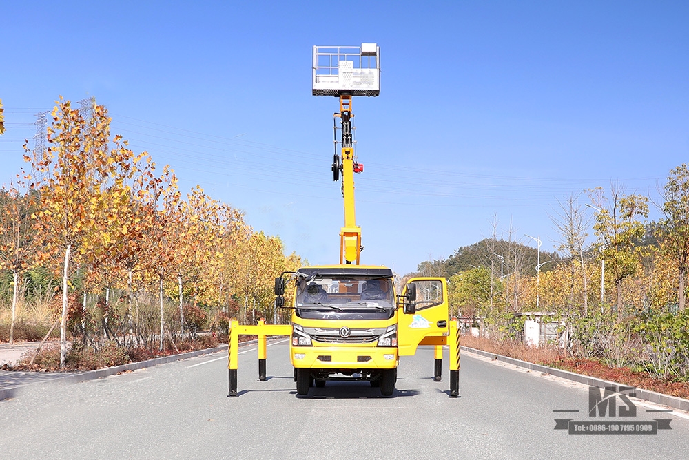 Dongfeng 4*2 ລົດບັນທຸກເບົາ Tip Off-road Lifting Truck_Small trimming Sanitation Lifting Truck_Export Special Micro Vehicle