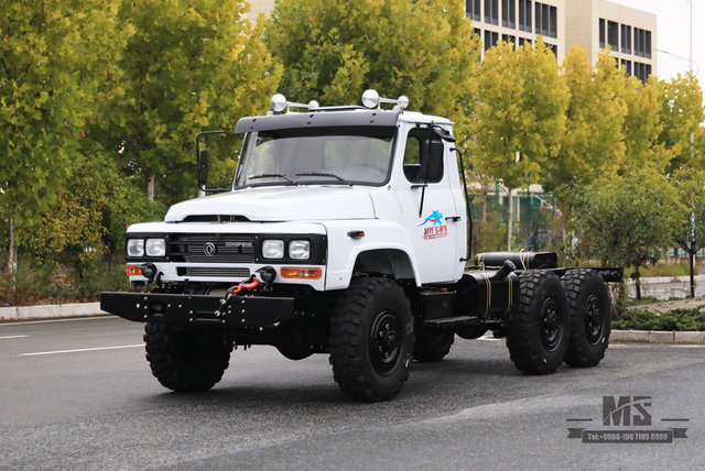 Dongfeng 170 hp 6WD Chassis_Dongfeng EQ2082 ຫົກລໍ້ຂັບລົດ off-road chassis transport vehicle_6×6 ຊີ້ 25Y ລົດບັນທຸກ chassis ພິເສດສົ່ງອອກ