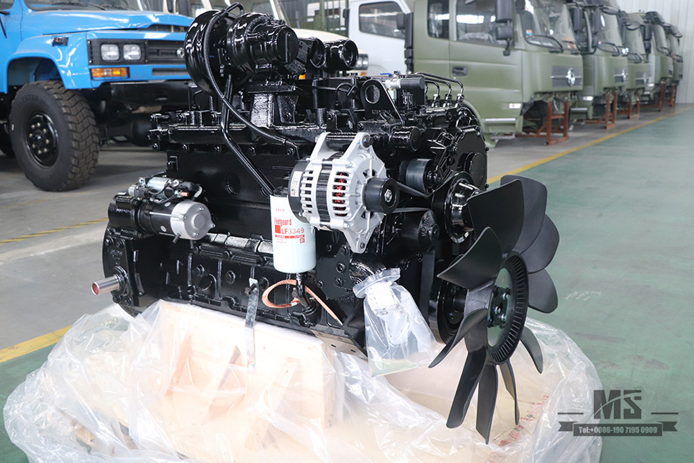 Cummins 210HP Engine Euro 3 Off Road Truck ເຄື່ອງຈັກພິເສດ