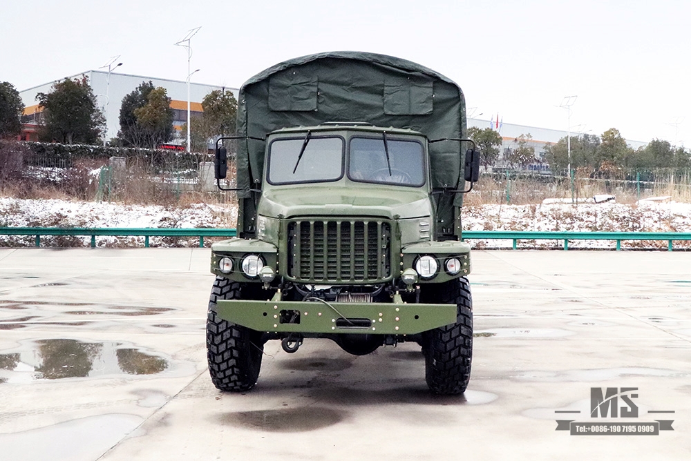 Dongfeng Six wheel Drive EQ2100 Off-road Truck_6*6 3.5 T Classic Army Green Long Head Truck With Tarpaulin Pole for sale_Dongfeng 245 Diesel Troop Carrier Export ຍານພາຫະນະພິເສດ 