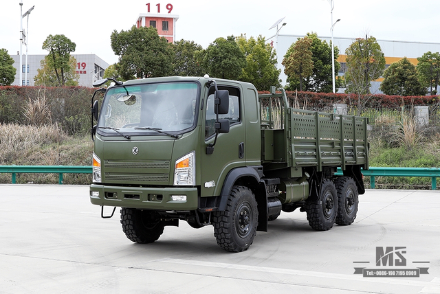 EQ240 Dongfeng 6WD Off-road Truck_All-Wheel Drive EQ2082 Diesel Cargo Truck Manufacturer Factory_Dongfeng 6x6 Flathead Civilian Off-road Truck for Sale_Export ຍານພາຫະນະພິເສດ