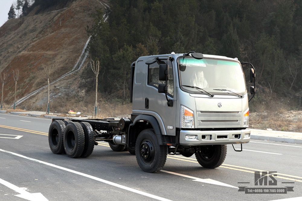 EQ2082 ຂັບລົດຫົກລໍ້ Dongfeng Flathead Truck Chassis Modification_ 6WD'Bobcat' Small Truck Chassis Configuration_6*6 ສົ່ງອອກຜູ້ຜະລິດລົດຍົນພິເສດ