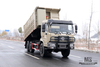 6×6 Camel Grey Dongfeng Six Wheel Drive Dump Truck_Flat Head Cargo Box Baffle Heightened Tipper Conversion Factory_Export ພາຫະນະພິເສດ