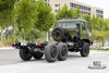 190hp Dongfeng EQ2102 Six Wheel Drive Chassis_6×6 EQ246 153 Double Row Cab Army Green Truck Chassis_Dongfeng Truck Chassis Export Special Purpose Vehicle Chassis