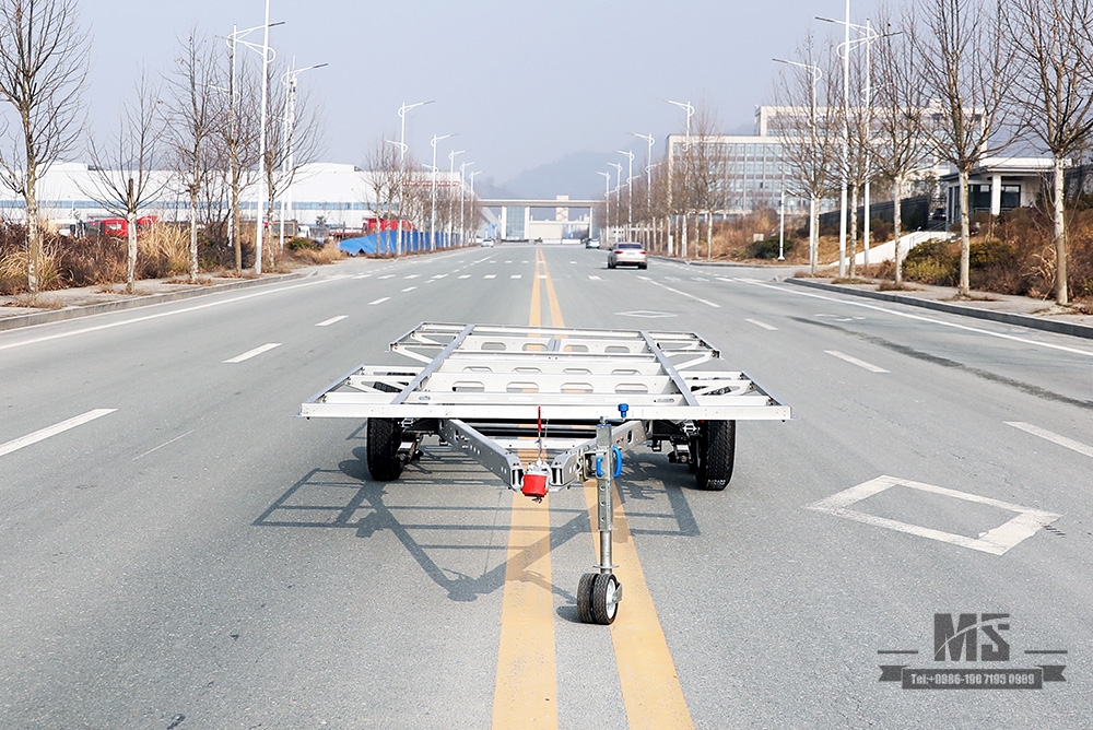 3T Dongfeng Trailer Chassis_Caravan Trailer Chassis ສໍາ​ລັບ​ການ​ຂາຍ Chassis ຜູ້ຜະລິດໂຮງງານຜະລິດສົ່ງອອກພິເສດ Trailer Chassis