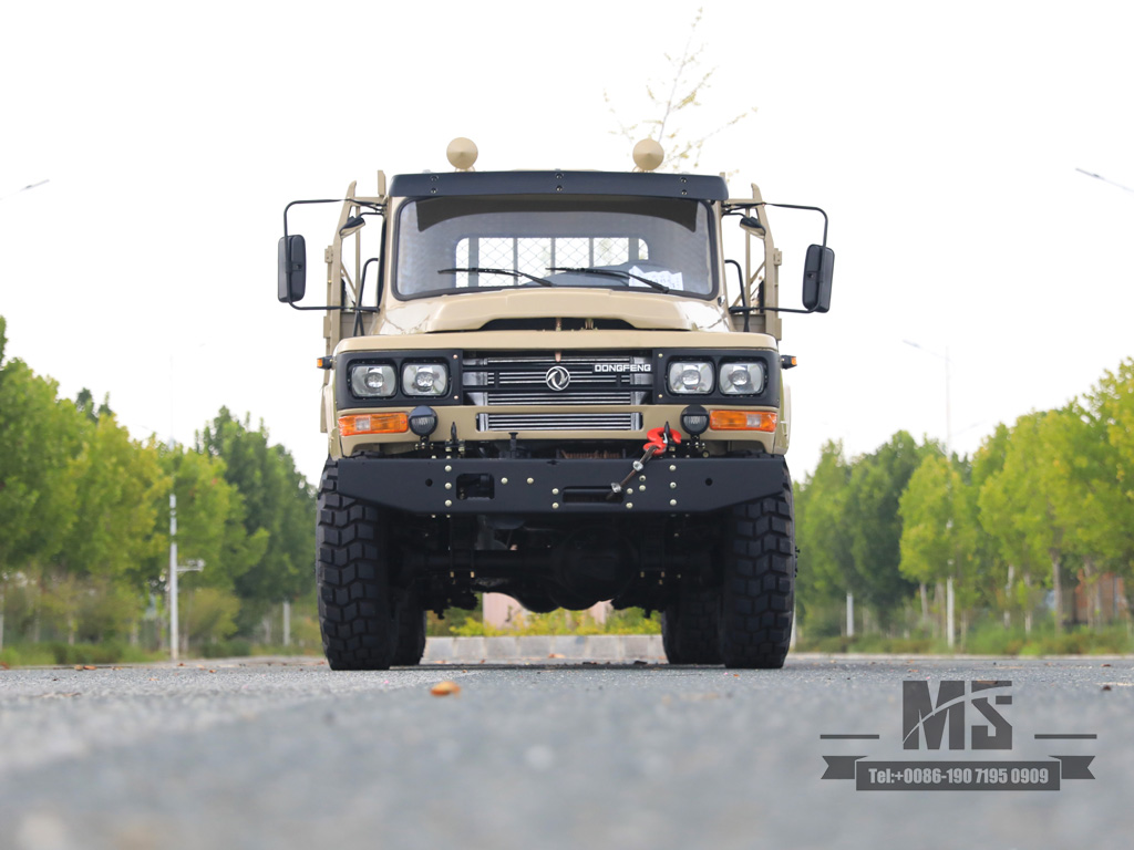 ລົດບັນທຸກຂະຫນາດ 6x6 dongfeng Eq2082 ລົດບັນທຸກ SLEADROW SLEADROW CAW 6WD AFT-ROCCROGO 