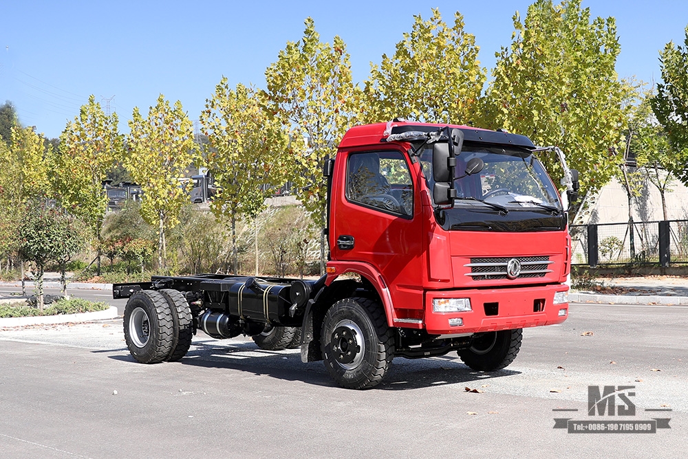 4×2 160HP ລົດບັນທຸກຂະຫນາດນ້ອຍ Chassis_Left/Right Hand Micro Truck Chassis Conversion Manufacturer_Dongfeng ສົ່ງອອກ Chassis ລົດບັນທຸກເບົາພິເສດ