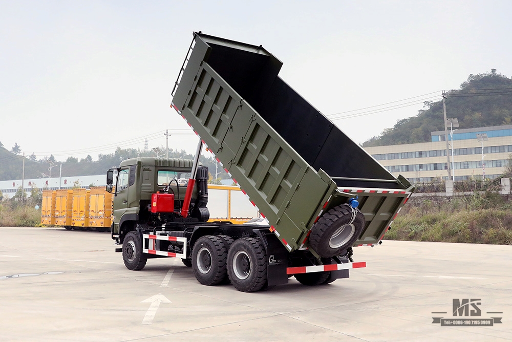 375hp Dongfeng 6*4 Dump Truck_Dongfeng 6x4 Flathead Row Half Tipper Truck For Sale_Export ລົດພິເສດ