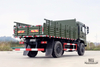 340hp 6*6 Off Road Truck_Dongfeng Flat Head Cargo Truck With Tarpaulin Pole_Six-wheel Drive Export ລົດພິເສດ