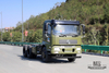 210hp Dongfeng 6*4 Tanker Truck Chassis_Dongfeng 6x4 Off Road Chassis_Flathead ຫນຶ່ງແລະເຄິ່ງຫນຶ່ງຂອງ Export Special Vehicle Chassis