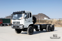 Dongfeng Six wheel Drive Chassis_6*6 YC6A260 Flathead Truck Chassis for Sale_Dongfeng ສົ່ງອອກ Chassis ຍານພາຫະນະພິເສດ