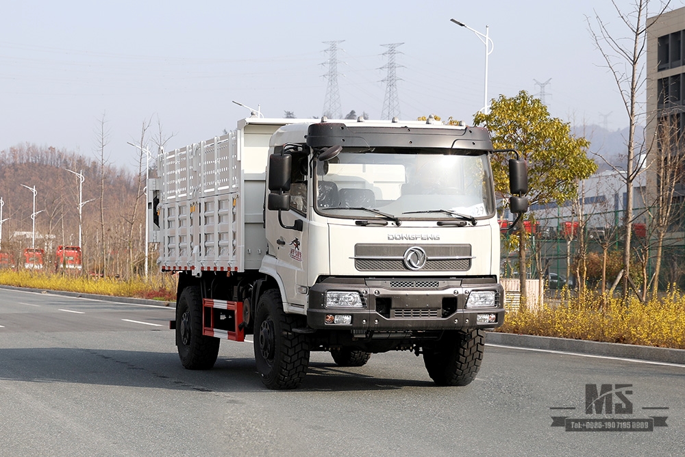 210hp Dongfeng Four Wheel Drive 13T Dump truck_4x4 container height off-road truck_Two-axle Mining Tipper Truck Export Special Purpose Vehicle