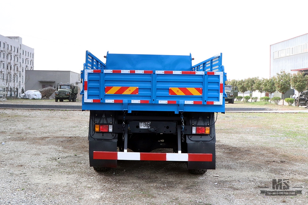 Dongfeng Six wheel Drive Off Road Dump Truck_EQ2100 6×6 210hp Pointed Head Single Row Transportation Truck_All-wheel-Drive Export ລົດບັນທຸກພິເສດ