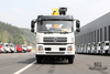 10 Tons Four-section Arm Truck-mounted Crane_SQ10SK3Q Straight Arm Crane Truck-mounted Lifting Transport Truck_ລົດບັນທຸກ mounted Crane Modification Manufacturer Dongfeng Vehicle