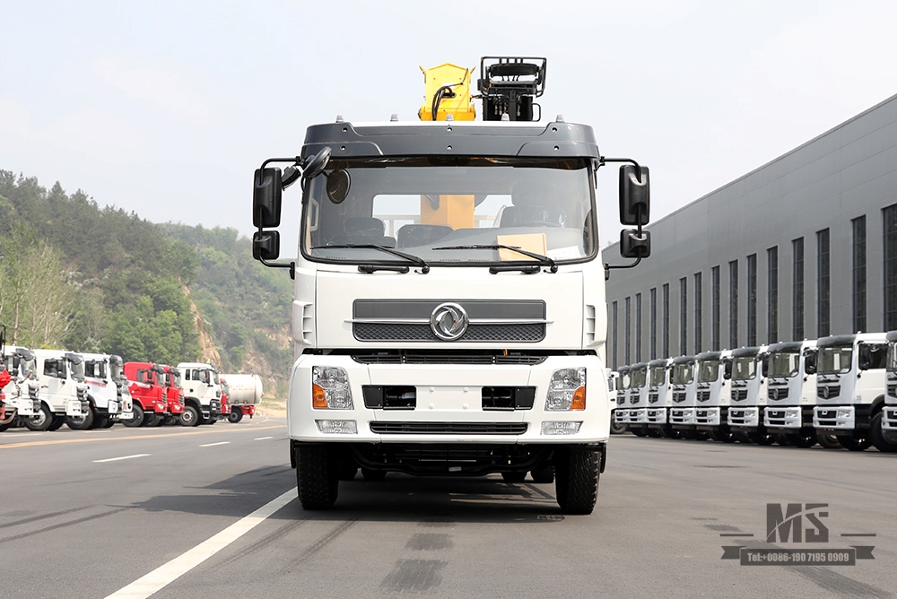 10 Tons Four-section Arm Truck-mounted Crane_SQ10SK3Q Straight Arm Crane Truck-mounted Lifting Transport Truck_ລົດບັນທຸກ mounted Crane Modification Manufacturer Dongfeng Vehicle