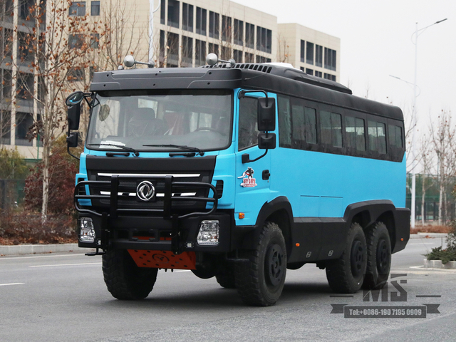 ດົງໂດກ AW AWD 25 ບ່ອນຈອດລົດ Dongfeng | ລົດເມຂະຫນາດ 6x6 ພູດອຍ Offbus ໃນພື້ນທີ່ຂຸດຄົ້ນບໍ່ແຮ່ທີ່ເຮັດໃນປະເທດຈີນລົດເມ.