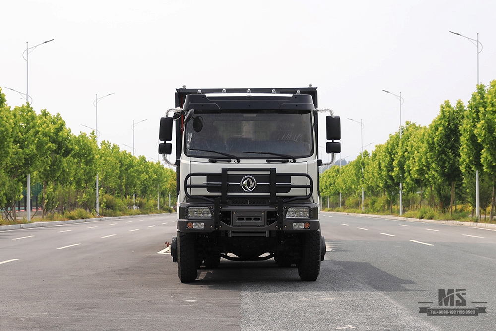 336hp Dongfeng Six wheel Drive Dump Truck_6*6 Rear Eight wheels Heavy Duty Tipper Truck Coversion Manufacturer_Dongfeng 6WD Export Special Vehicle