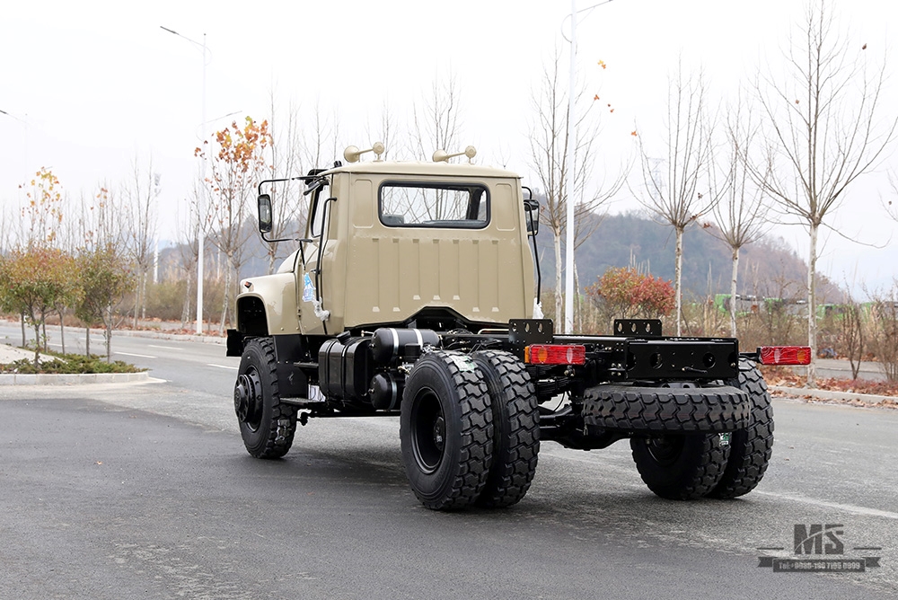 4*4 Dongfeng ຂັບສີ່ລໍ້ Off-road Chassis_240hp ຍາວຫົວດຽວ Row Cab Truck Chassis_Customised 4WD ສົ່ງອອກ Chassis ຍານພາຫະນະພິເສດ