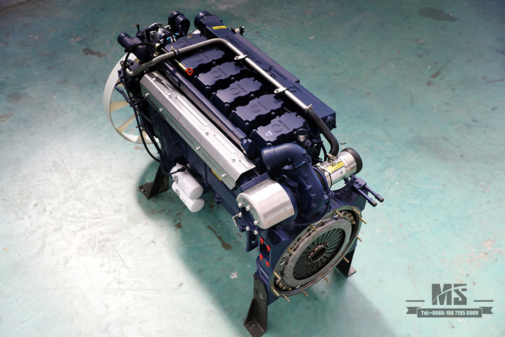 ເຄື່ອງຈັກ Weichai 350hp Dongfeng 6*6 ລົດບັນທຸກໜັກສາມເພົາ ເຄື່ອງຈັກພິເສດ