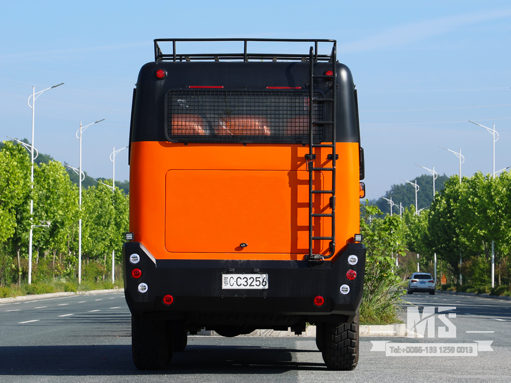ລົດເມໂດຍສານ 210HP 6x6 Dongfeng | ລົດບັນທຸກພິເສດ Off-road ທຸກພື້ນທີ່