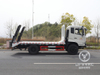 dongfeng flat-topped semi-cab | ພາຫະນະຂົນສົ່ງການຂຸດຄົ້ນ | ອຸປະກອນເຄື່ອງຂຸດເຄື່ອງຂຸດເຄື່ອງຈັກຕິດເຄື່ອງລົດຂົນສົ່ງ ລົດບັນທຸກຂັ້ນໄດແບບໄຮໂດຼລິກ Tandem Trailer | 