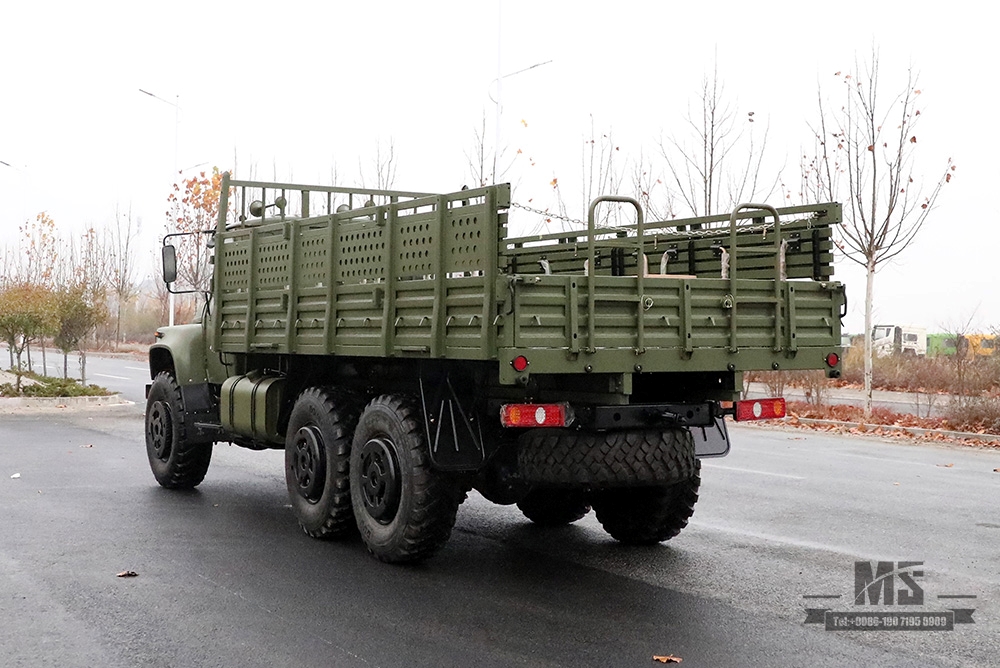 Dongfeng Army Green Six Wheel Drive EQ2100 _6×6 190 hp Classic Pointed Head 3.5T Three Axle Off-road Truck for sale_Dongfeng 245 Troop Carrier Export ຍານພາຫະນະພິເສດ 