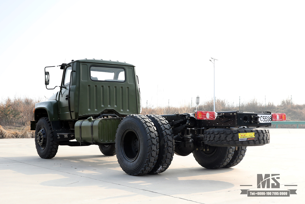 Dongfeng 4*2 Off Road Chassis_210 hp Tip Head Row Cargo Chassis for sale_Dongfeng Export Special Vehicle Chassis