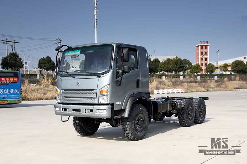 Dongfeng EQ2082 Chassis 6*6 Truck Flathead Chassis Modification_ 6WD Chassis 'Bobcat' Six Wheel Drive Chassis Configuration_Export Special Vehicle Chassis Manufacturer