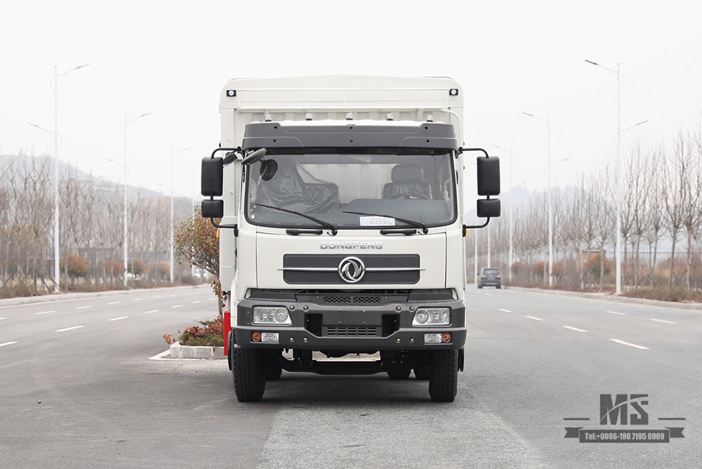 Dongfeng 4*2 Grate Transport Truck _Dongfeng 210 HP Flat Head Commercial Vehicle_Dongfeng Convertible Truck For Sale_Export ລົດບັນທຸກພິເສດ