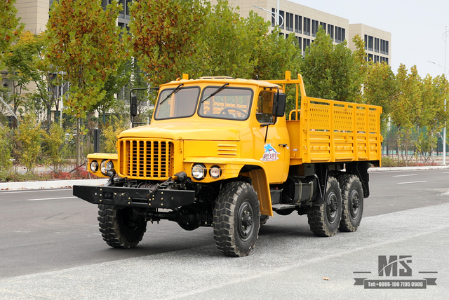 170 hp Dongfeng EQ2082 Pointed Truck_Six-wheel drive EQ2082 Off-road Truck_Double Glass 240 Transport Vehicle_6×6 25Y Truck Export Special Vehicle