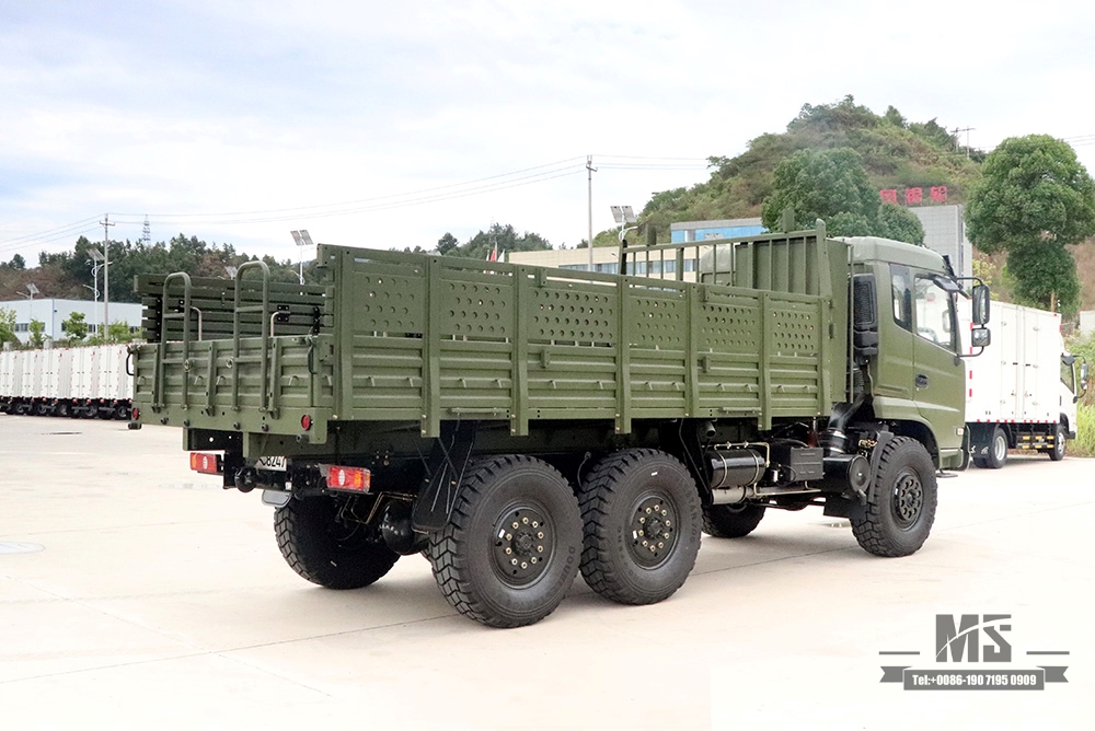 6×6 Dongfeng EQ2102 Off Road Truck_Six Wheel Drive Flat Head Cargo Truck 6WD 246 Troop Carrier Off Road Transportation Truck_Export Special Vehicle