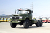 Dongfeng Army Green Six wheel Drive EQ2100 Chassis_6*6 190hp Pointed Head Truck Chassis for Sale_Dongfeng Export Special Vehicle Chassis