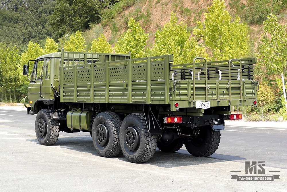 Dongfeng EQ2102G/246 Off-road Truck_6×6 190 HP 6WD Flathead 153 Chassis Converted Cargo Truck Troop Carrier_Six wheel drive Classic Truck Export Special Purpose Vehicle 