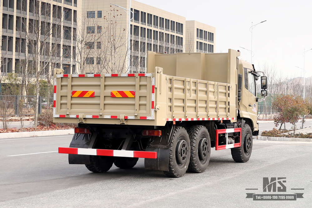 210hp Dongfeng Six Wheel Drive Dump Truck_ 6×6 Flat Head Tipper Truck 6*6 Off Road Transportation Truck_Export ລົດພິເສດ