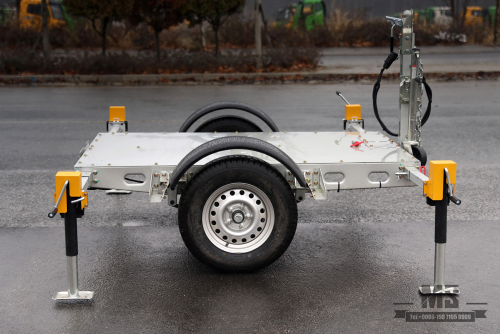 Dongfeng Photovoltaic Panel Trailer RV Chassis_ສົ່ງອອກ Chassis ຈຸດປະສົງພິເສດ