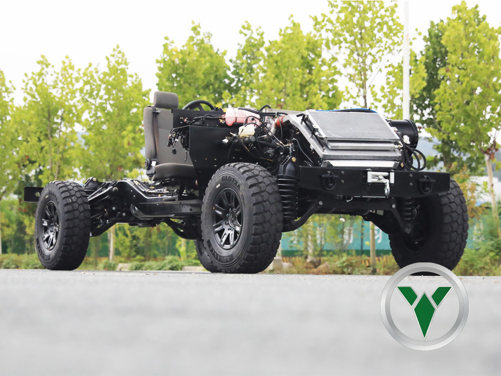 Clump Custom 3 Off-Road CHASSIS | 4WD ALEPH ເອກະລາດ & ລະບົບຖັງນໍ້າມັນສອງ