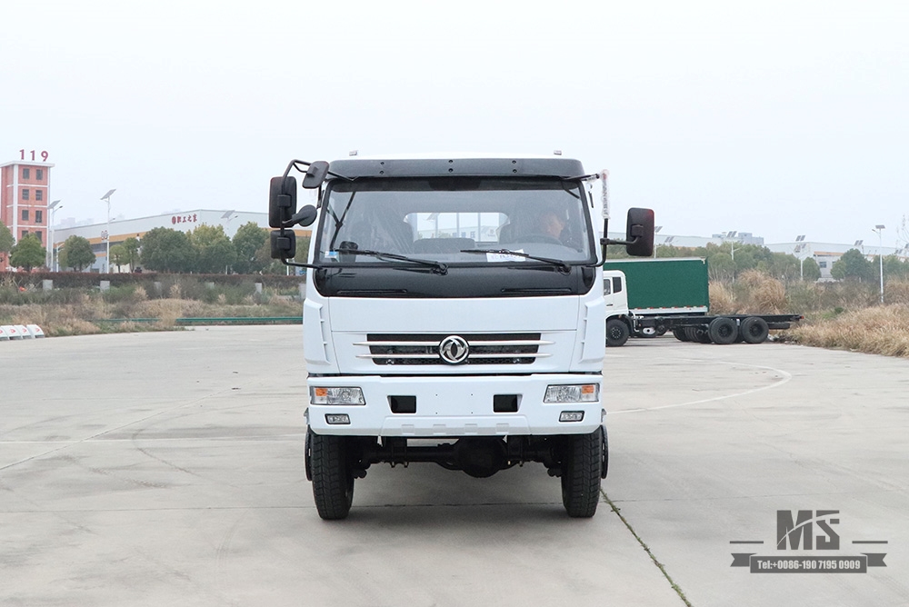 Dongfeng Four wheel Drive Light-duty Truck_White Small Truck Customized Double Row Cab 4*4 Off-road Vehicle_Dongfeng Truck for sale Export Special Vehicle