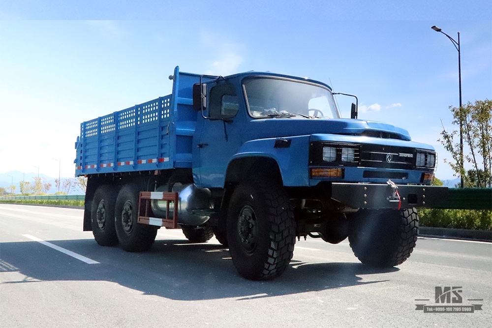 210 hp Dongfeng Six Wheel Drive Dump Truck _6×6 EQ2100 5T Pointed Head Off-road Tipper Truck for sale_Dongfeng 6WD 245 Export Special Vehicle