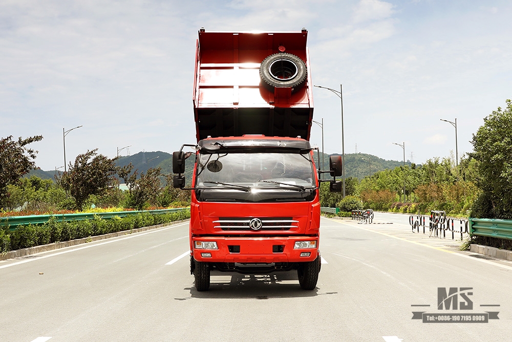 Dongfeng 4×2 160HP ລົດບັນທຸກ Tipper ຂະຫນາດນ້ອຍ Dump Truck_Left/Right Hand Light Truck 5T Single Row Micro Truck_Export ຜູ້ຜະລິດແປງລົດບັນທຸກພິເສດ