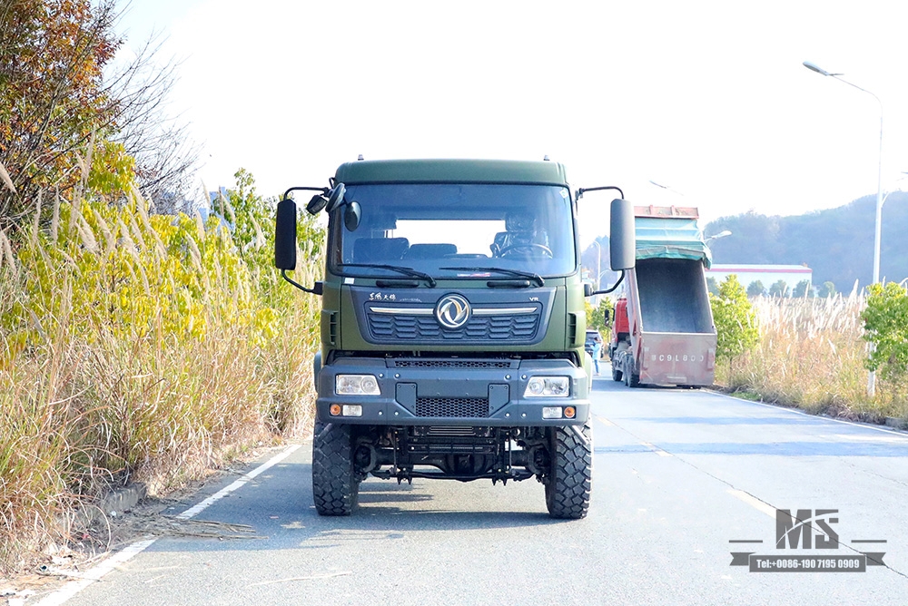 260HP Dongfeng Four Wheel Drive Cargo Truck Chassis_4*4 Off-road Truck Chassis For Sale_Export Special Purpose Truck Chassis