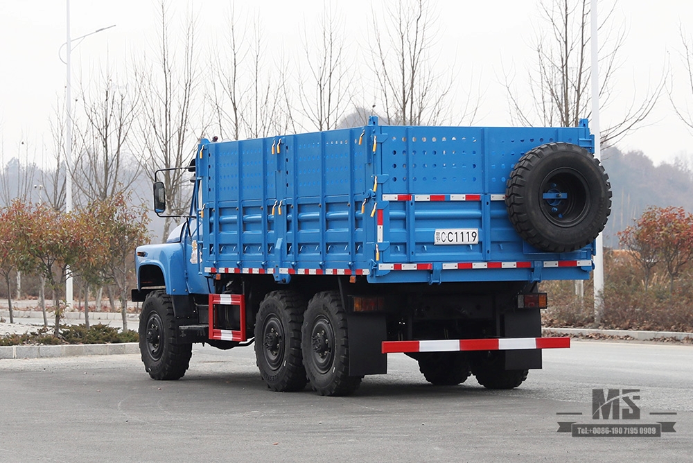 170 hp ຂັບຫົກລໍ້ EQ2082 Dump Truck_Dongfeng 6WD EQ2082 Dump Truck_Pointed 240 Transport Vehicle_6×6 25Y ລົດບັນທຸກພິເສດສົ່ງອອກ