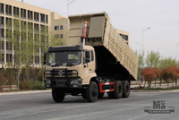 260hp Dongfeng 6×6 Off-road Special Dump Truck_Six-wheel Drive three-axle rear twin-tire Mining Truck_Customized 7T/13T Lift Truck_Export ລົດພິເສດ