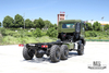 340hp Dongfeng 6×6 Chassis_Six wheel Drive Head Flat 1 and a half Row Chassis Cargo Truck Chassis_6*6 Export Special Vehicle