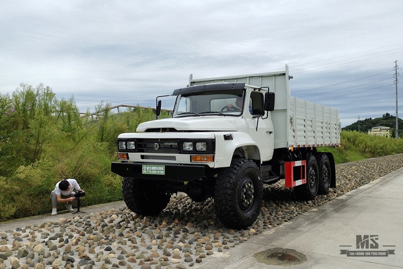 190hp Dongfeng ຂັບລົດຫົກລໍ້ EQ2100 Dump Truck_6×6 Pointed Head Row Single Constructiion Site Mining Tipper Truck_AWD Export Special Truck