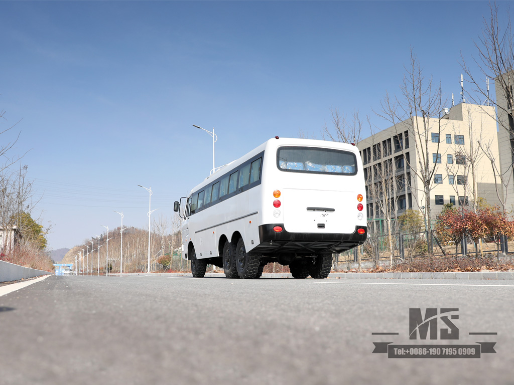 Dongfeng Six-wheel Drive Off Road Bus 190 HP 6*6 Manual ລົດເມ 6-speed bus with Bumper Dongfeng Bus for sale Conversion Manufacturer Export Special Vehicle