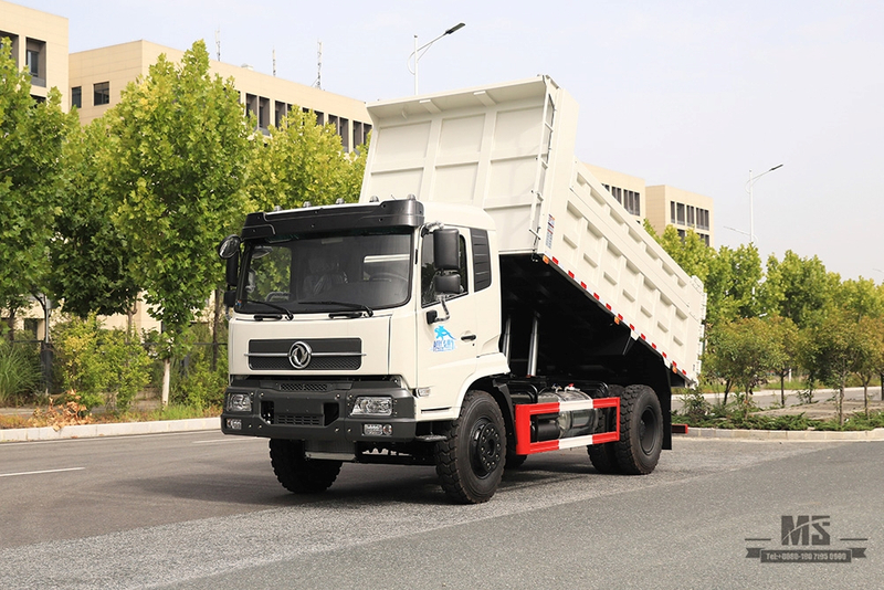 Dongfeng 4×2 Dump Truck_ Flathead Head Row Half Mining Site Truck for Sale_4*2 Export Special Vehicle