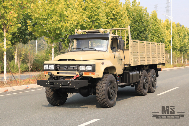 190hp Dongfeng 6×6 EQ2100 Truck_6*6 Pointed Head Truck Six wheel Drive Off Road Truck_Export ລົດພິເສດ