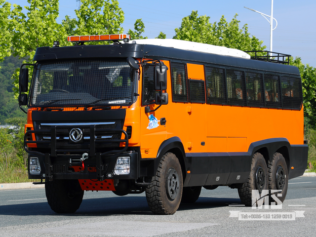ລົດເມໂດຍສານ 210HP 6x6 Dongfeng | ລົດບັນທຸກພິເສດ Off-road ທຸກພື້ນທີ່