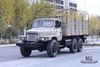 Dongfeng Six wheel Drive EQ2100 Truck_ 6×6 190hp 3.5TDongfeng Long Head Single Row High Cargo Box With Tarpaulin Pole Transportation Truck_AWD Export Special Truck